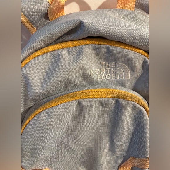 The North Face Sprout Toddler Backpack. Orange and Gray - Picture 5 of 10